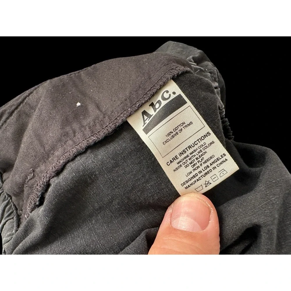 Advisory‎ Board Crystals Abc 123 Ripstop Pants Mens Size Large Black Designer